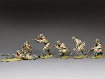 Image of The Fallschirmjager Value Added Set--includes LW079-LW084--six figures