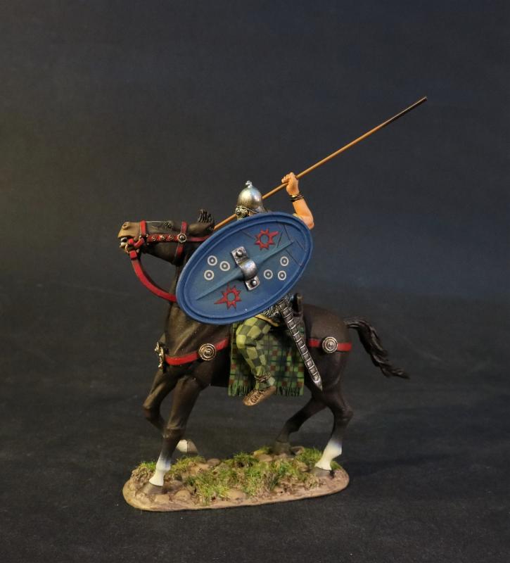 Gaul Cavalry #6A--Single mounted figure #2