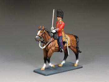 Image of The Parade Commander, Trooping the Colour--single mounted Coldstream Guard Colonel figure