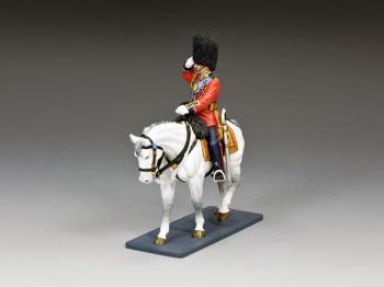 Image of HRH Prince William, Duke of Cambridge, Trooping the Colour--single mounted figure