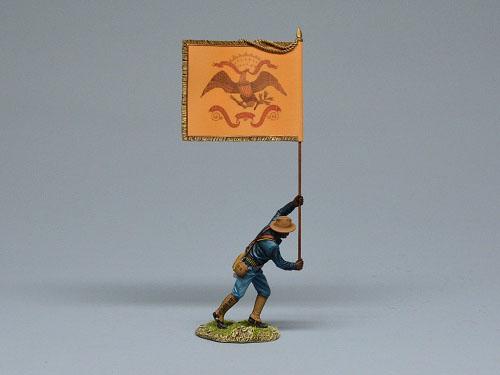 The Rough Riders Flag--single figure with flag #1