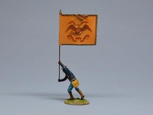 The Rough Riders Flag--single figure with flag #2