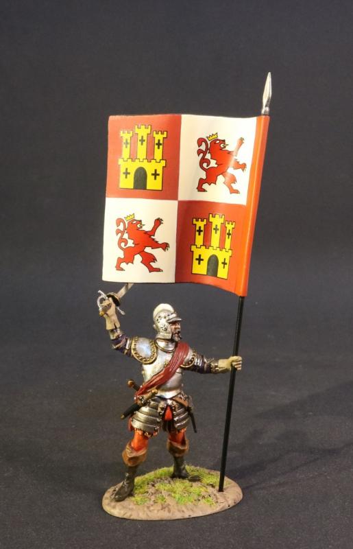 Standard Bearer, Spanish Conquistadors, the Conquest of Americasingle