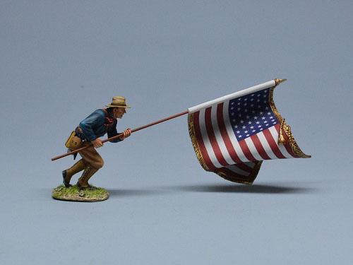 Rough Rider With American Flag #2 (1896-1908)--single figure #1