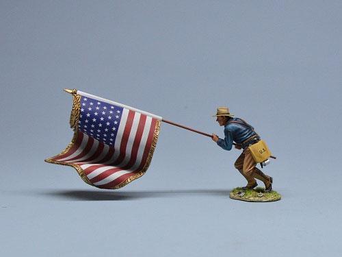 Rough Rider With American Flag #2 (1896-1908)--single figure #3