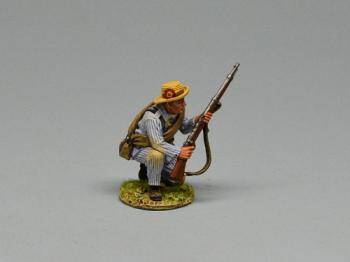 Spanish Infantryman Kneeling Ready #1--single figure Spanish Infantryman Kneeling Ready #1--single figure #43532