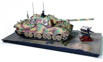 Image of 1/32 German Sd.Kfz.186 Panzerjager Tiger Ausf. B Heavy Tank "JagdTiger" (Porsche Suspension) -- AWAITING RESTOCK! Image of 1/32 German Sd.Kfz.186 Panzerjager Tiger Ausf. B Heavy Tank "JagdTiger" (Porsche Suspension) -- AWAITING RESTOCK!