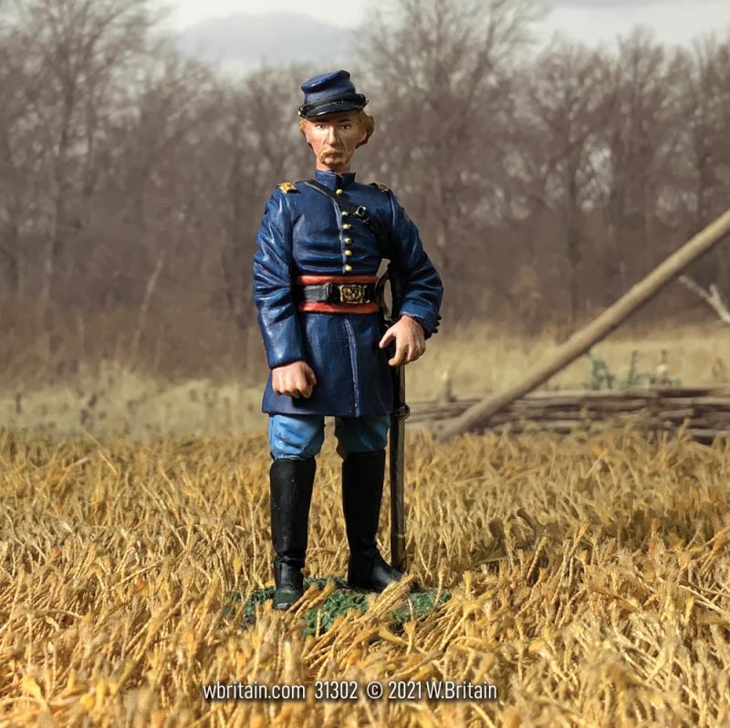 Federal Captain George Armstrong Custer--single figure #1