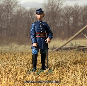 Federal Captain George Armstrong Custer--single figure