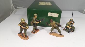 K&C 4-Man Vietnam Set with Broken Rifle Tip--RETIRED--LAST ONE!! K&C 4-Man Vietnam Set with Broken Rifle Tip--RETIRED--LAST ONE!! #43600