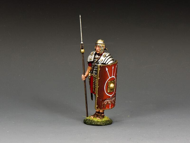 At Attention Roman Legionary with Pilum--single figure #1