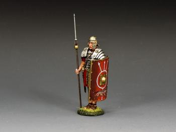 At Attention Roman Legionary with Pilum--single figure At Attention Roman Legionary with Pilum--single figure #43632