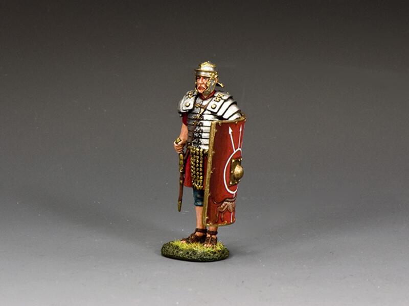 At Attention Roman Legionary with Gladius Sword--single figure #1