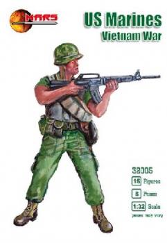 U.S. Marines, Vietnam War--15 figures in 8 poses--TWO IN STOCK. U.S. Marines, Vietnam War--15 figures in 8 poses--TWO IN STOCK. #43672