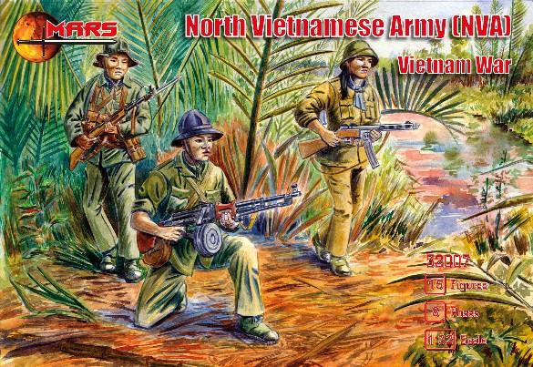 North Vietnamese Army, Vietnam War--15 figures in 8 poses--FOUR IN STOCK. #1