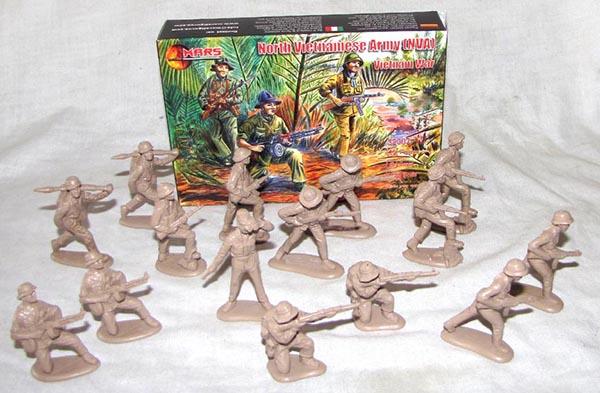 North Vietnamese Army, Vietnam War--15 figures in 8 poses--FOUR IN STOCK. #2