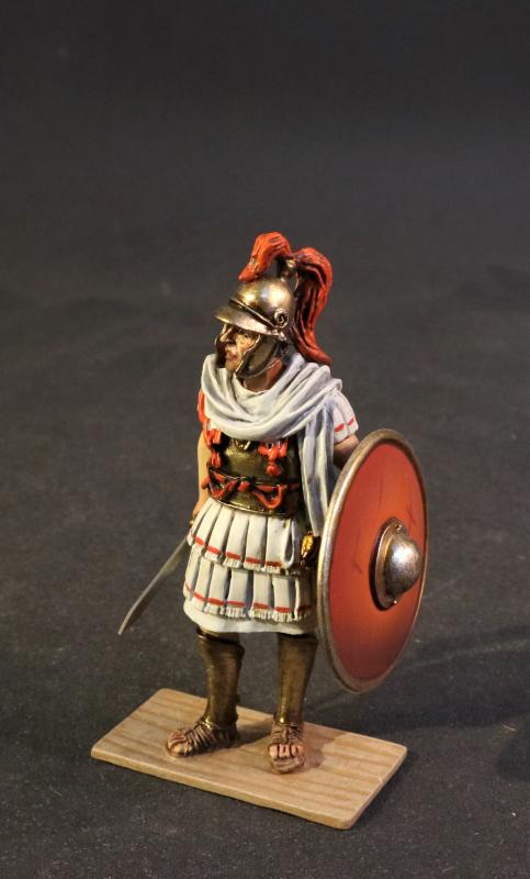 Rome 1st century BC Tribune Caesarian with sword Tin soldier miniature 54mm 
