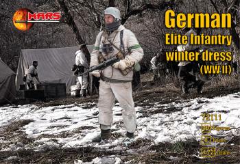 German Elite Infantry in Winter Uniforms (WWII)--40 figures in 8 poses--LAST TWO!! #6