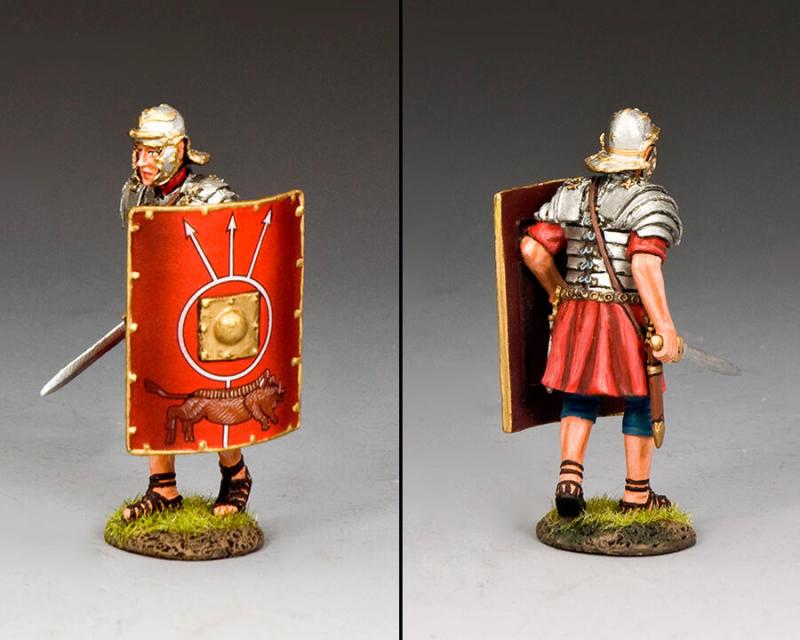 Advancing Legionary with Sword in Right Hand (Testudo left flank)--single figure #2