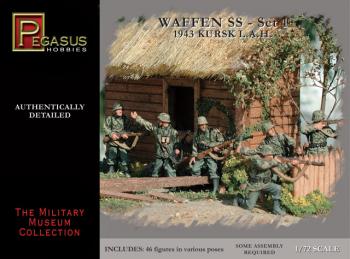 German Waffen SS '43 1st SS Division L.A.H.--forty-six 1:72 scale plastic figures--AWAITING RESTOCK. German Waffen SS '43 1st SS Division L.A.H.--forty-six 1:72 scale plastic figures--AWAITING RESTOCK. #7420