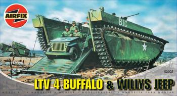 Image of Buffalo Amphibious Tank & Jeep