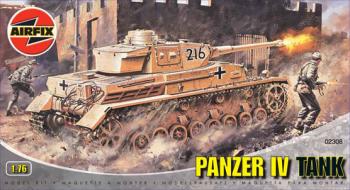 Image of Panzer IV Tank 1:72 scale model kit