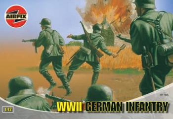 Image of WWII German Infantry--48 figures