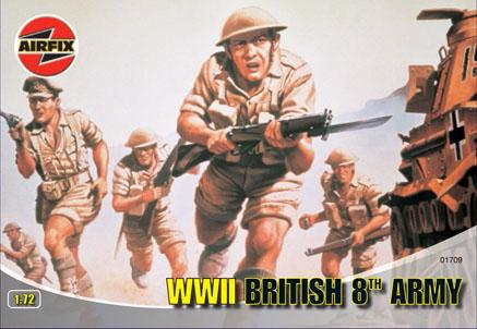 WWII British 8th Army--48 figures #1