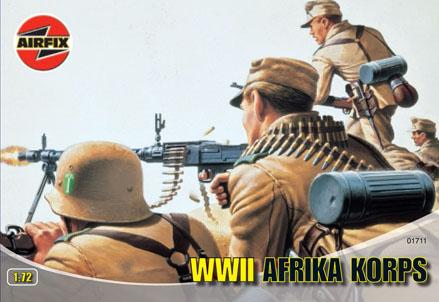 WWII Afrika Corps--48 figures in 14 poses #1