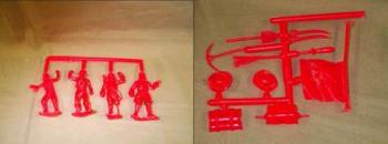 Ring Hand Pirates (8 Figures plus acc's - red) Ring Hand Pirates (8 Figures plus acc's - red) #8175