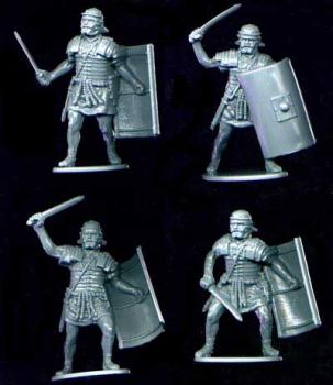 Image of 1/32 Roman Infantry - 16 in 8 Poses -- AWAITING RESTOCK!