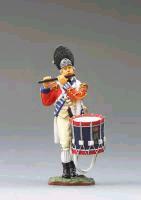 British Marching Drummer/Fifer--single figure--RETIRED. British Marching Drummer/Fifer--single figure--RETIRED. #9543