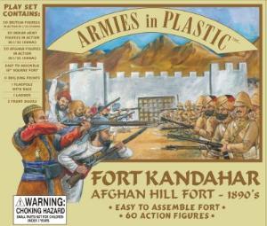 Fort Kandahar Afghan Hill Fort - 1890's, Includes 60 Figures #1