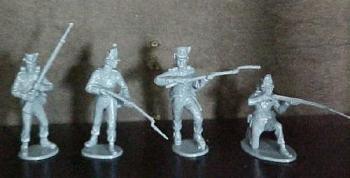 Image of 1/32 Belgian Infantry, Waterloo 1815 - 16 in 8 Poses