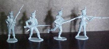 Image of 1/32 Dutch Infantry, Waterloo, 1815--16 in 8 Poses
