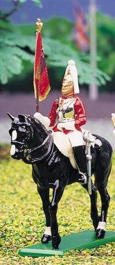 Mounted Life Guard Standard Bearer--single mounted figure #1