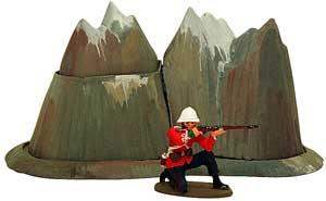 Exploding Mountain (5 pcs - bronze) Exploding Mountain (5 pcs - bronze) #9767