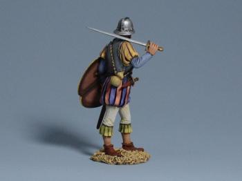 Spanish Swordsman--single figure with sword and shield Spanish Swordsman--single figure with sword and shield #43919