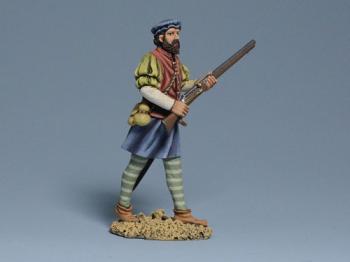 Spanish Arquebusier--single figure Spanish Arquebusier--single figure #43920