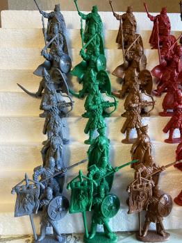 Image of Byzantine Empire--12 figures in 12 poses--color varies--ONE IN STOCK. Image of Byzantine Empire--12 figures in 12 poses--color varies--ONE IN STOCK.