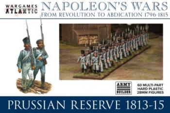 28mm Prussian Reserve Infantry 1813-1815, Napoleon's Wars Revolution to Abdication--60 unpainted multi-part hard plastic figures 28mm Prussian Reserve Infantry 1813-1815, Napoleon's Wars Revolution to Abdication--60 unpainted multi-part hard plastic figures #43909