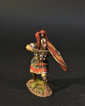 Roman Republic Centurion (#1) w/Red Shield--Single Figure #0