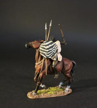 Image of Numidian Light Cavalry (#8A) w/Zebra Shield -- Single Mounted Figure -- RETIRED -- LAST TWO!! Image of Numidian Light Cavalry (#8A) w/Zebra Shield -- Single Mounted Figure -- RETIRED -- LAST TWO!!