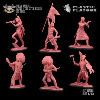 Plastic Platoon Toy Soldiers Red Army 115 Infantry Division Scale 1:32 