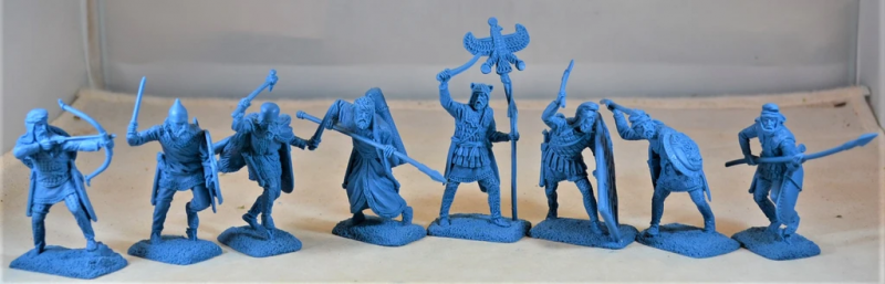 Ancient Persian Warrior Infantry (Blue) - Last one!  #1