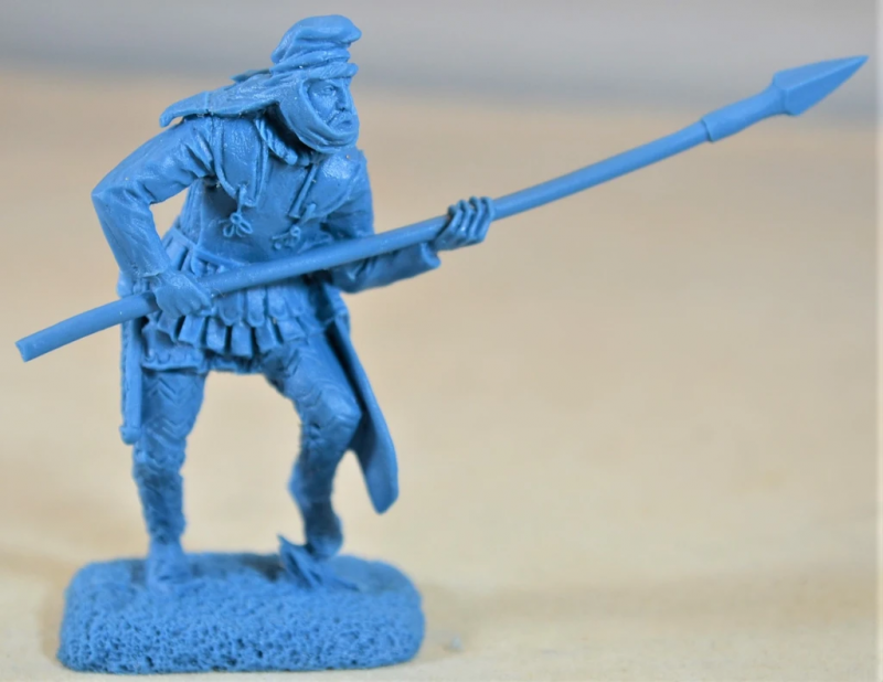 Ancient Persian Warrior Infantry (Blue) - Last one!  #4
