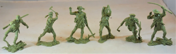 American Trappers and Frontiersmen Set #2 (Green)--6 figures in 6 poses -- AWAITING RESTOCK! American Trappers and Frontiersmen Set #2 (Green)--6 figures in 6 poses -- AWAITING RESTOCK! #44117