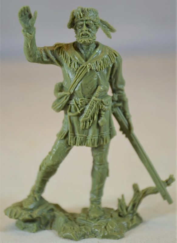 American Trappers and Frontiersmen Set #2 (Green)--6 figures in 6 poses -- AWAITING RESTOCK! #2