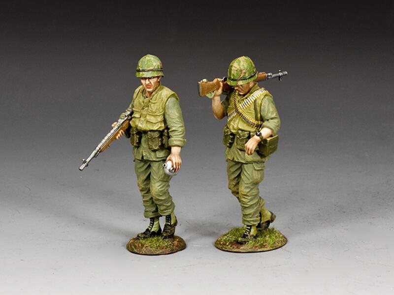 "On Patrol"--two USMC grunt figures #1