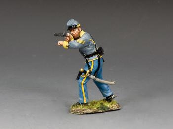 Confederate Sergeant Firing Pistol--single figure #0